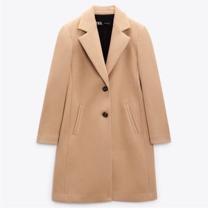 NWOT Zara fitted coat